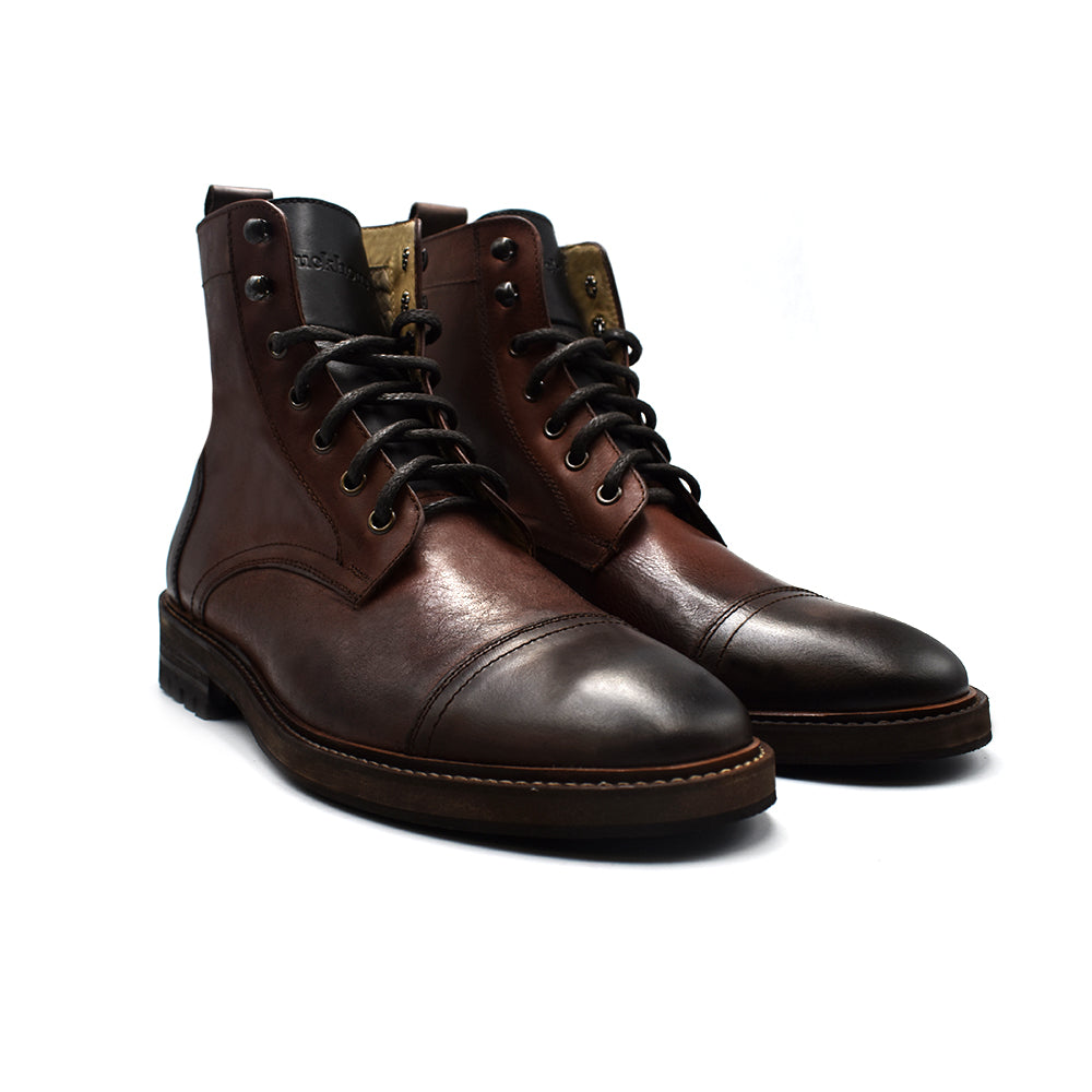 Aston grey lonaro cap toe outlet boot